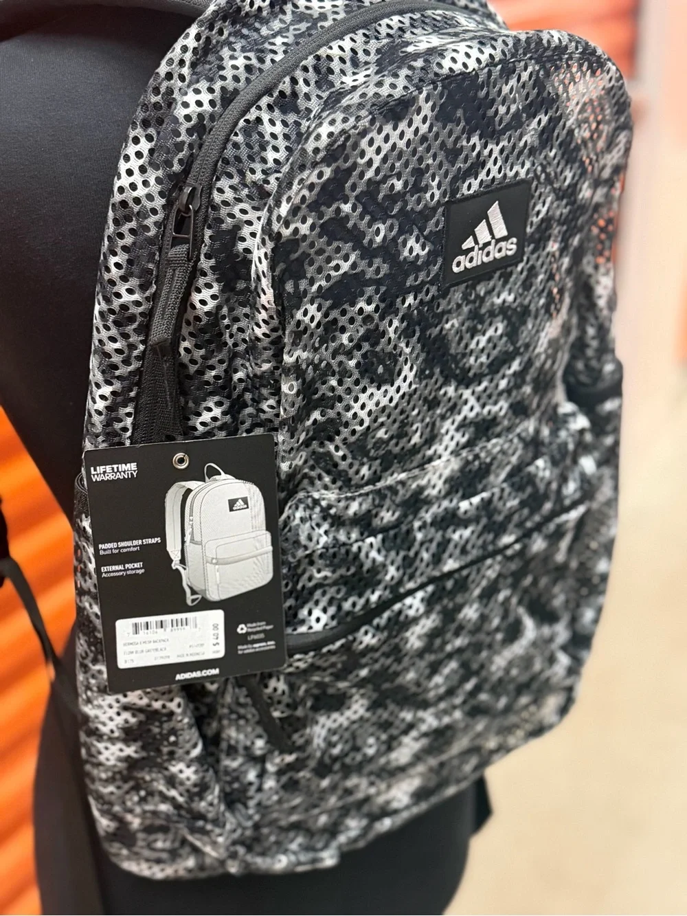 NWT NEW ADIDAS HERMOSA II MESH Backpack Student Brasilia Creators Prime Camo